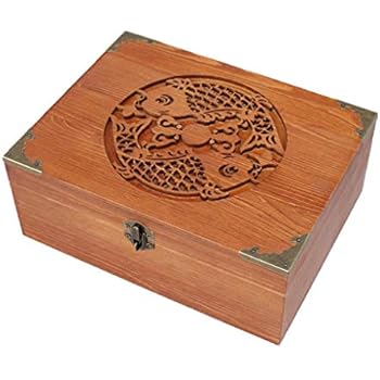 UrnsWithLove Solid Cremation Funeral Ashes, Large Hard Wood Carved ...