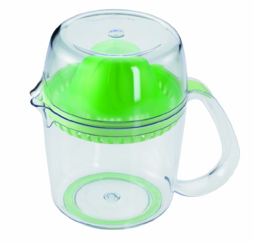 Moulinex M60003 Color Art Zitruspresse mit zwei Saftauffangbehältern, apfelgrün