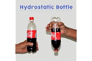MilesMagic Magician's Hydrostatic Cola Bottle Gimmick Any Liquid Float Without Cap Anti Gravity Mentalsim Magic Trick