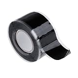 reparacion tuberia uralita [Calidad duradera] Esta cinta de silicona está hecha de material de silicio negro de alta resistencia a la tracción. Respetuoso del medio ambiente y respetuoso del medio ambiente, se puede utilizar con un rango de temperatura de -20 ℃ a + 250 ℃.