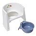 Safetots Dinosaur Potty Chair White with Blue Removable Pot