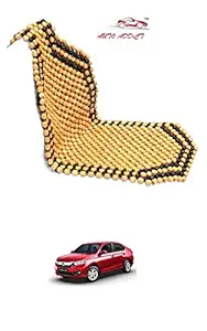 Auto Addict Car Seat Wooden Bead Seat Covers for Honda Amaze New 2018