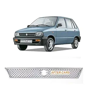 After Cars Maruti Suzuki 800 Front Car Grill Cover with Free Car Bluetooth