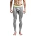 Produktbild Geili Herren Unterhose Einfarbige Slim Fit Lang Leggings Kompression Strumpfhose Unterwäsche Männer Atmungsaktive Baumwolle Yogahosen Stretch Gym Fitness Sporthose Trainingshose