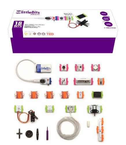 Preisvergleich Produktbild littleBits Elektronik Deluxe Ausstattung, Schaltkreis-Baukasten