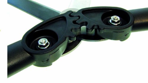 Fiskars PowerGear II Getriebe-Heckenschere, Antihaftbeschichtet, Rostfreie Stahl-Klingen, Länge 57 cm, Schwarz/Orange, HS72, 1000596 - 8