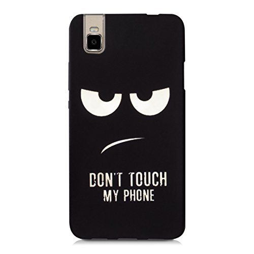 kwmobile Funda para Huawei ShotX - Case para m vil en TPU silicona - Cover trasero Dise o Don t touch my Phone en blanco negro reviews kwmobile Funda para Huawei ShotX - Case para m vil en TPU silicona - Cover trasero Dise o Don t touch my Phone en blanco negro