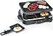 Produktbild Elektrisches Tisch Raclette mit Grillplatte ca. 22x17cm, ideal für 2-4 Personen, auch zum Campen optimal da nur 500Watt