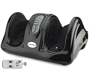 FITNESS INDIA Foot Calf Arm Massager with Vibration Kneading for Pain Relief & Blood Circulation with Remote