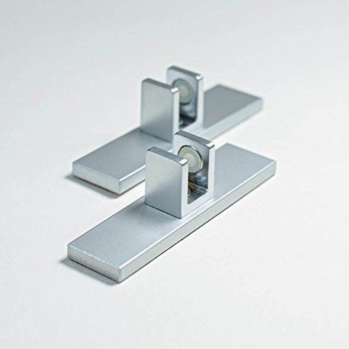 Spritzschutz Halterung ohne Bohren Herd Kochinsel mit Glasplatte 60cm Breite - 2