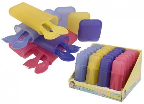 BABY TRAVEL CUTLERY SET.