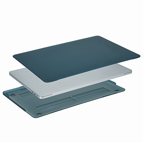 MOSISO MacBook Pro 13 Hülle 2016 – Ultra Slim Hochwertige Plastik Hartschale Tasche Schutzhülle Snap Case für NEUESTE MacBook Pro 13 Zoll (2016 Freisetzung) A1706 / A1708 mit/ohne Touch Bar and Touch ID, Deep Teal - 5