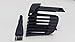 Produktbild Neu Haarschneider Kammaufsatz Bart Beard Trimmer Hair Clipper COMB KAMM Für PHILIPS 3000 Series HC3400 HC3410 HC3420 HC3426 Small schwarz Scherkämme combs kamm Shaver Razor hair head Accessories Parts