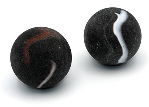 MaRécréation-MesBilles- Pack de 2 Boulards 45 mm Pirates, I2-QCT7-V4JV, Noir, 2 X ø