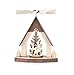 Produktbild DREGENO Pyramide Wärmespiel Motiv „Handwerks-Stube“, Laubsäge-Optik, von DREGENO SEIFFEN 12 cm – Original erzgebirgische Handarbeit