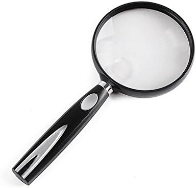 Children Handheld Magnifying Glass Old Man Reading High-End HD Gift 6X Magnifying Glass Reading Newspaper