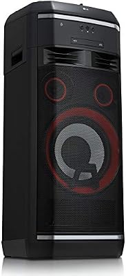 LG OL100, Noir - HiFi Anlage (2000W, Xboom, CD/Radio/USB, Auto DJ, Karaoke, Bluetooth)