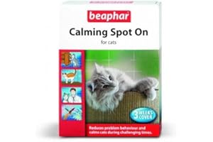 Beaphar Cat Calming Spot On 3 Pipettes (Pack of 6)