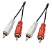 Produktbild LINDY Audiokabel Stereo 2x RCA Male an 2x RCA male, 2m, vergoldet
