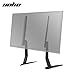 Produktbild unho TV Ständer Tischhalterung Universal Tisch Fernseher Standfuß TV Halterung für 17 - 55" VESA Max 600x400 LED LCD Plasma Fernseher Höhenverstellbar Fernsehstand, für Samsung/Sony/LG/Toshiba