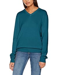 United Colors of Benetton V Neck Sweater Longsleeve, Sudadera para Hombre