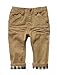 SOPO Toddler Boys Casual 3 Piece Set (T-shirt + Plaid Shirt + Khaki Pants) 5-6y