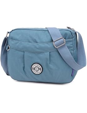 TianHengYi Small Water Resistant Women's Cross-body Shoulder Bag Lightweight Nylon Fabric Messenger Bag