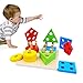 Price comparison product image AchidistviQ 1Set Baby Toys Wooden Geometric Board  Educational Building Blocks  Kids Puzzles Geometric shape intelligence Set column shape matching children's educational