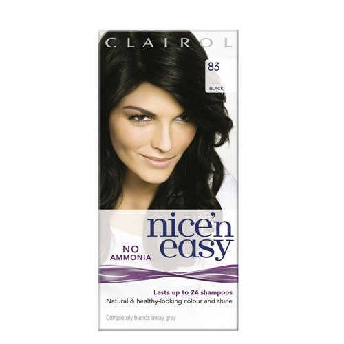 Nice'n Easy No-Ammonia Non-Permanent Hair Colour - Shade 83 Black