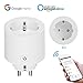 Produktbild Wlan Alexa Steckdose, Google Home WiFi Smart Steckdose, Mini Smart Plug Alexa, Funktioniert zuverlässig mit Alexa Sprachsteuerung und per App.