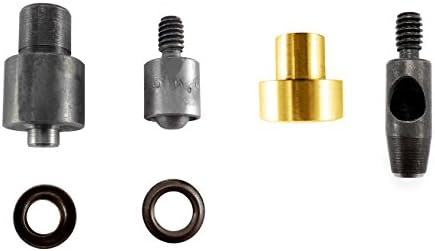 Set 2 in 1 die Tool for Eyelets and Hole Puncher for 8 mm Opening A8X+AMC+AMD