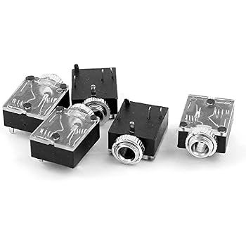 Lot De 4 Borniers Haut-Parleurs à Boutons Poussoirs 70x24mm Stereo 4 Voies