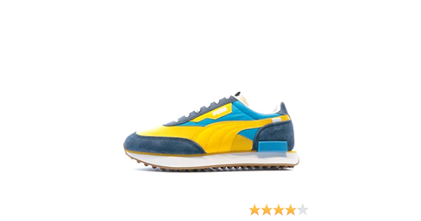 puma bleu jaune