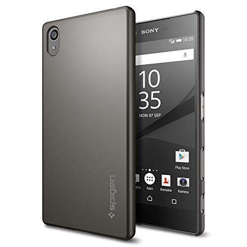 Spigen SGP11804 - Funda dura para Sony Xperia Z5 color gris reviews Spigen SGP11804 - Funda dura para Sony Xperia Z5 color gris