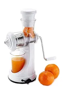 JAY ANTIQUES Plastic J-120 Fruit Juicer, White