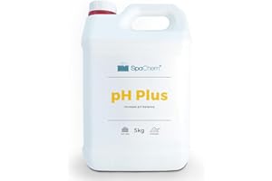 SpaChem 5kg pH Plus pH Increaser for Swimming Pools and Hot Tubs, aids correct balancing of your waters pH to ideal range