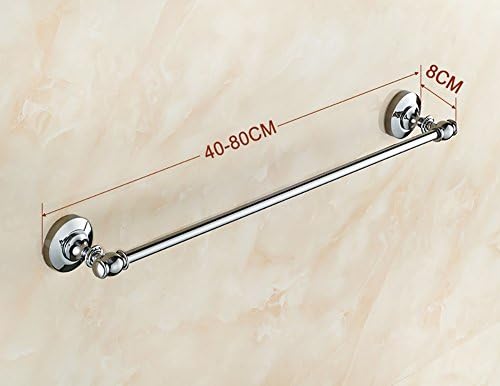 Towel Racks Towel Bar Single Rod Pendant Towel Rack European Bath Towel Rack towel holder ( Size : 40cm )