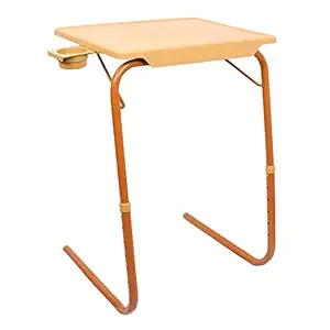 MULTI - TABLE Multi Function Detachable And Foldable Table Mate Sandal Wood Color