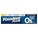 Fixodent Plus 0% Premium Denture Adhesive, 40 g