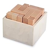 Joyeee® Denksportaufgaben aus Holz Gehirnjogging Puzzle Entwirrung Puzzles - #8