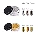 DiChi Mirror Nail Glitter Powder 2 Box 2-3g-Gold Silver Pigment Powder Nail Art Chrome-Glitter Dust Powder - Decoration Nails Art-Beauty Makeup Cosmetics Tools Kit with 2Pcs Sponge Stick
