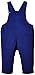 Petit Bateau Baby Boys SIRENE Plain Dungarees, Blue (source), 6-12 months (Manufacturer size: 12 mois)