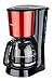 Produktbild Korona 10113 Kaffeeautomat, schwarz/rot