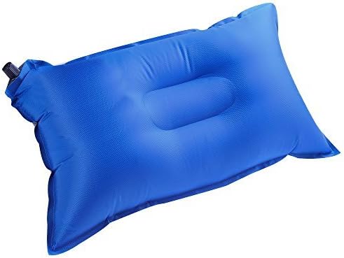 BCletty Outdoor Portable Automatic Inflatable Travel Pillow Seat Cushion for Airplane Beach Car Camping
