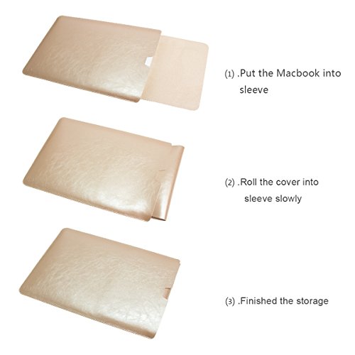 WALNEW Schlanke MacBook Air 13 Zoll  A1369 A1466  H  lle  MacBook Schutzh  lle  H  lle  Case  Cover  MacBook Pro Retina 13 Zoll H  lle mit Handgriff  