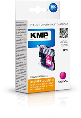 Preisvergleich Produktbild KMP Tintenkartusche für Brother DCP-J4120DW / MFC-J4420DW , B53, magenta