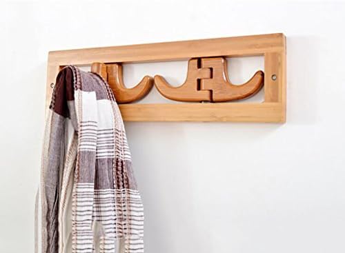 Cdbl Iron clothing shelves Coat rack creative porch wall hanging hook folded coat rack bedroom living room wall hanger wall hook Clothes hook (Size : 37*11cm)