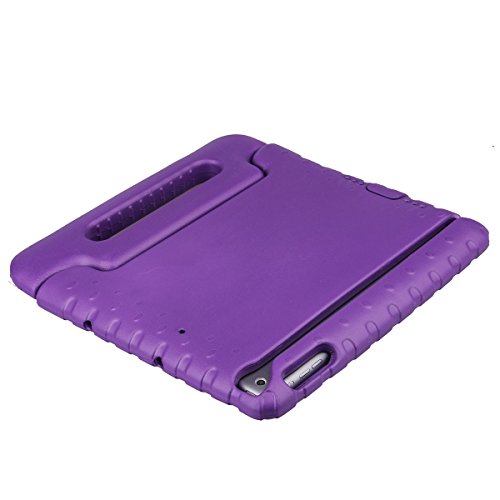 NEWSTYLE iPad Air / iPad 5 EVA Stoßfeste Schutzhülle Tragbar für Kinder mit Ständer Schutzhülle Standfunktion für iPad Air / iPad 5 Tablet,- Lila - 4