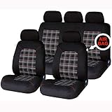 Easy Fit - Passend für Hatchback, Limousine, Kombi, 4x4-Jeeps, MPV- und SUV-Modelle, MK1, MK2, MK3, MK4, MK5, MK6, MK7, MK8, MK9, Jahre: 2000, 2001, 2000, 2003, 2006, 2007, 2008, 2009, 2010, 2011, 2013, 2014, 2015, 2016, 2017, 2018.