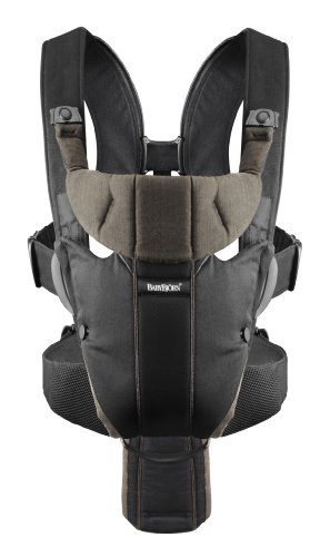 BABYBJÖRN Baby Carrier Miracle (Black/Brown, Organic)